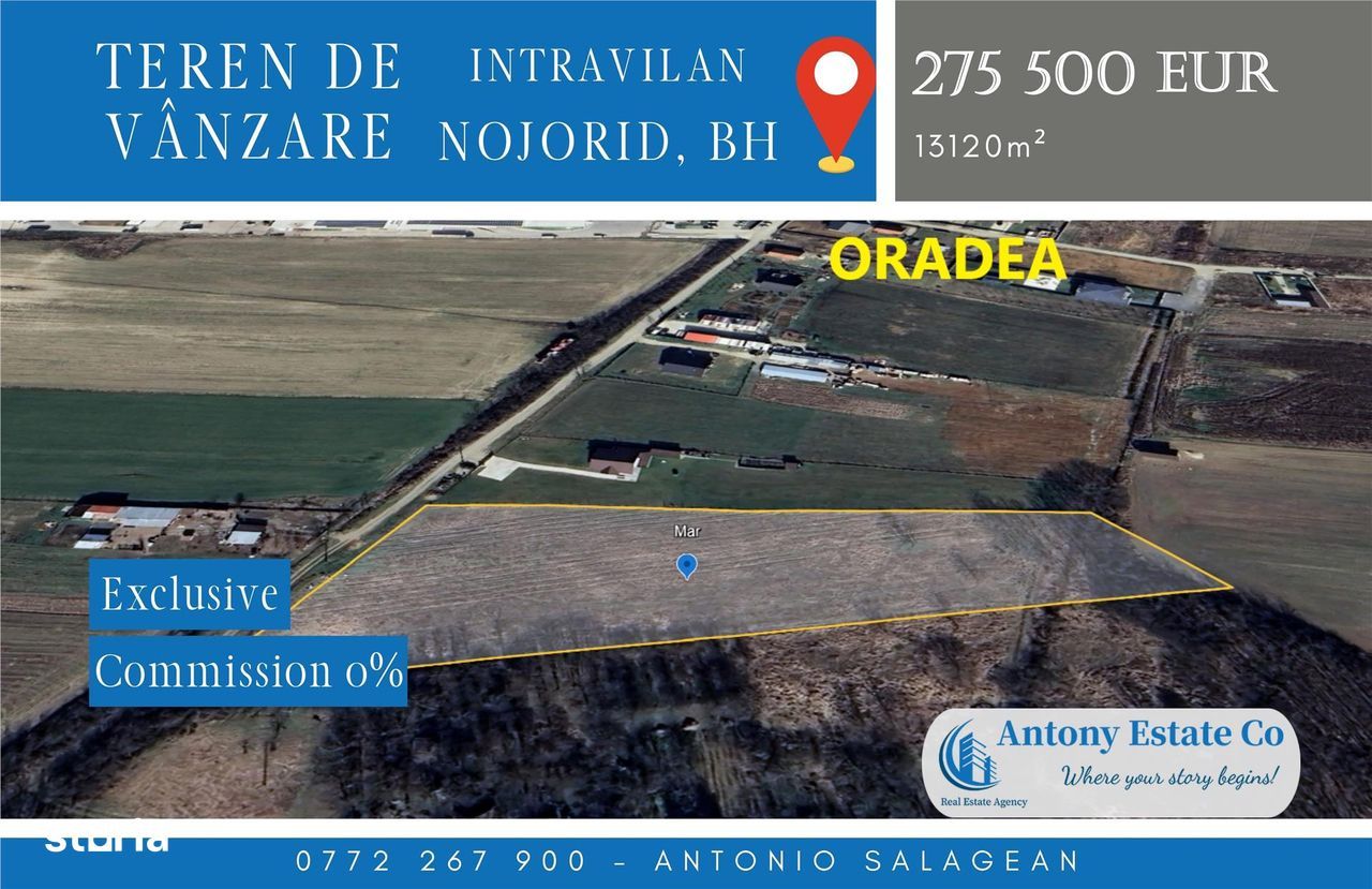 Antony Estate | Teren intravilan de vânzare - Nojorid, MAR