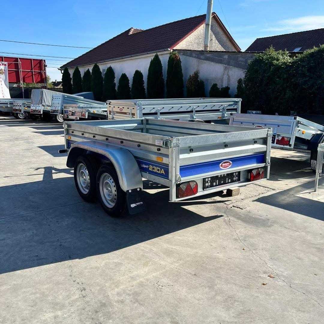 Remorca auto Vesta Trailer Light 23 DA cu dublu ax 750kg (Categoria B)