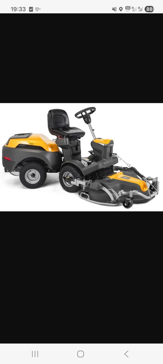 Tractoras de tuns iarba stiga park 500 w