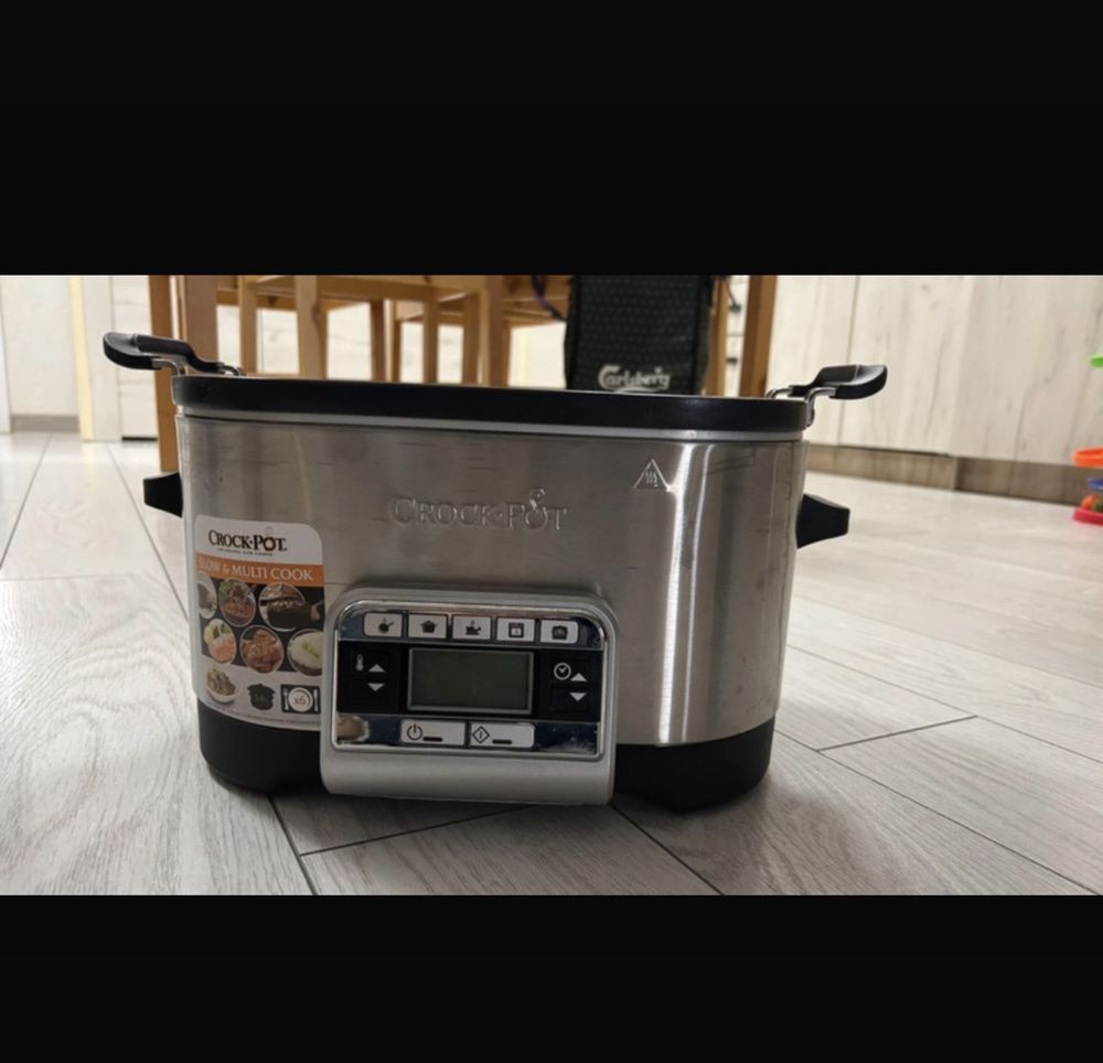 Multicooker Crock-Pot 5in1, 5,6L  240 W, Argintiu /Negru