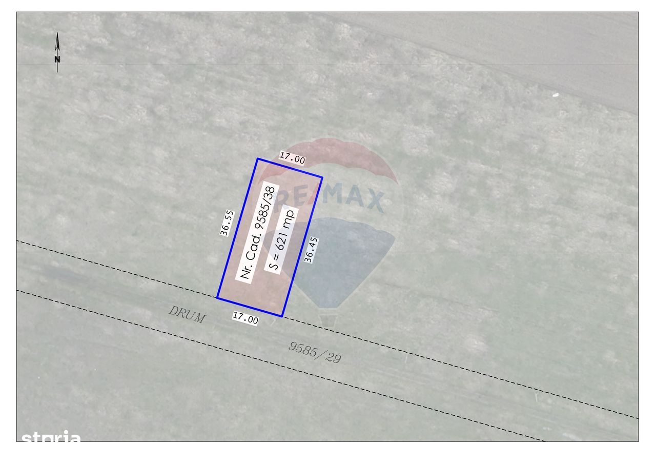De vânzare teren investiție, 621 mp - zona Aeroport