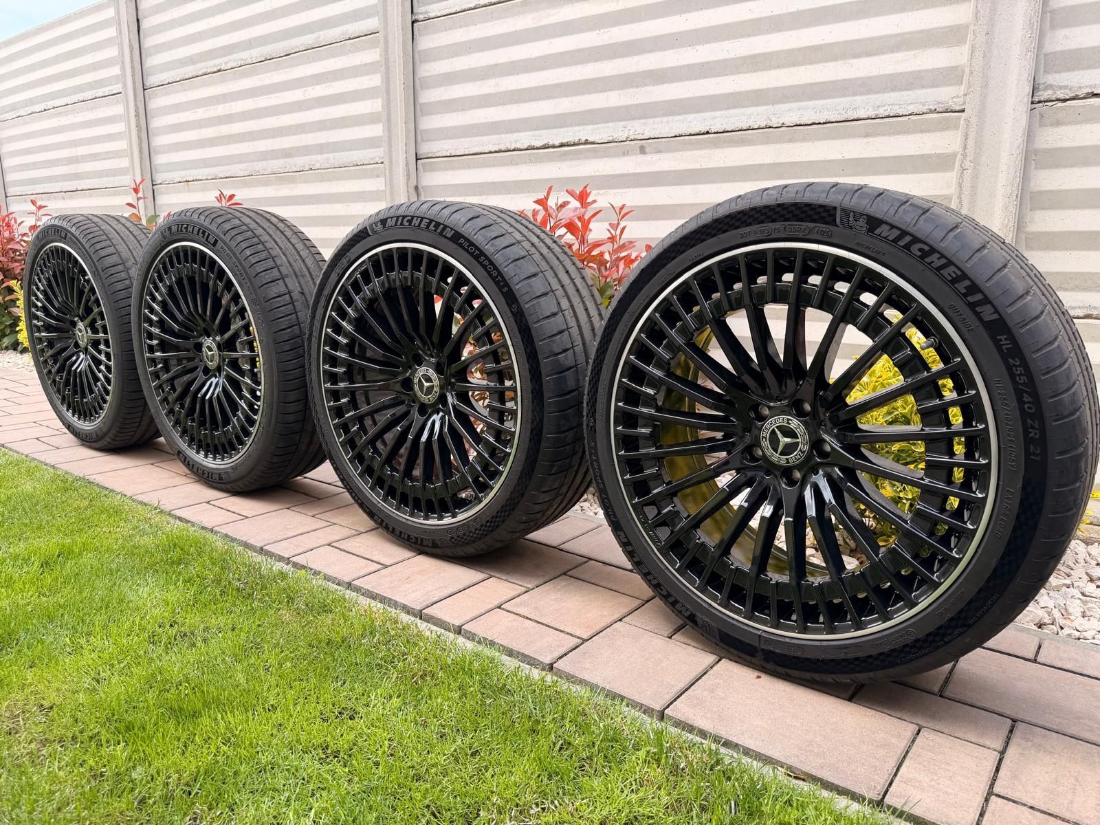 Vând jante Mercedes EQC W293 pe 21 originale Amg S class W223 E class W214