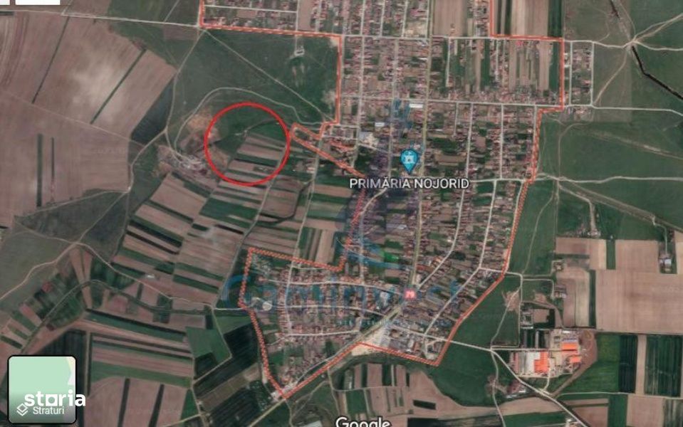 Teren intravilan de vanzare in Nojorid, Bihor,Gaminvest, V2185