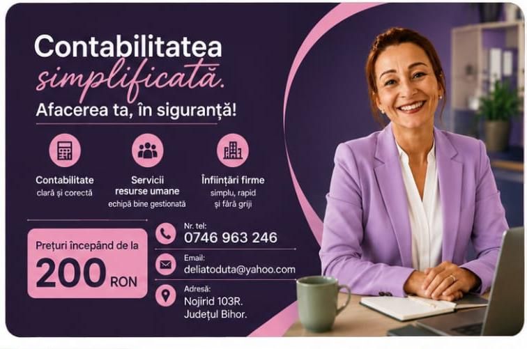 Ofer servicii de contabilitate