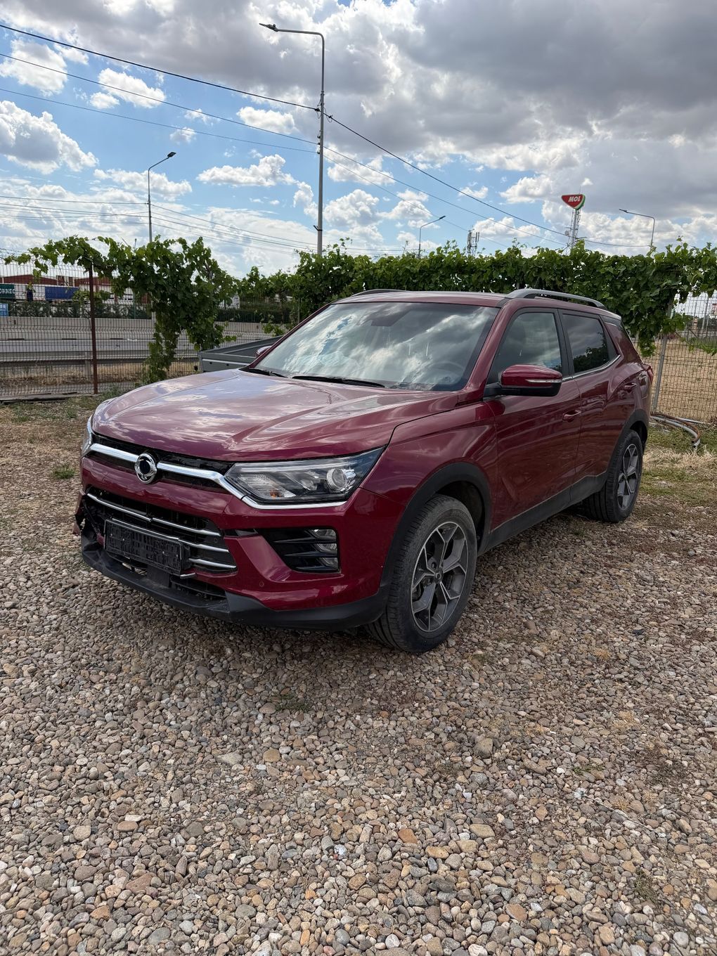 KGM Korando 16000 km Automat Avariat