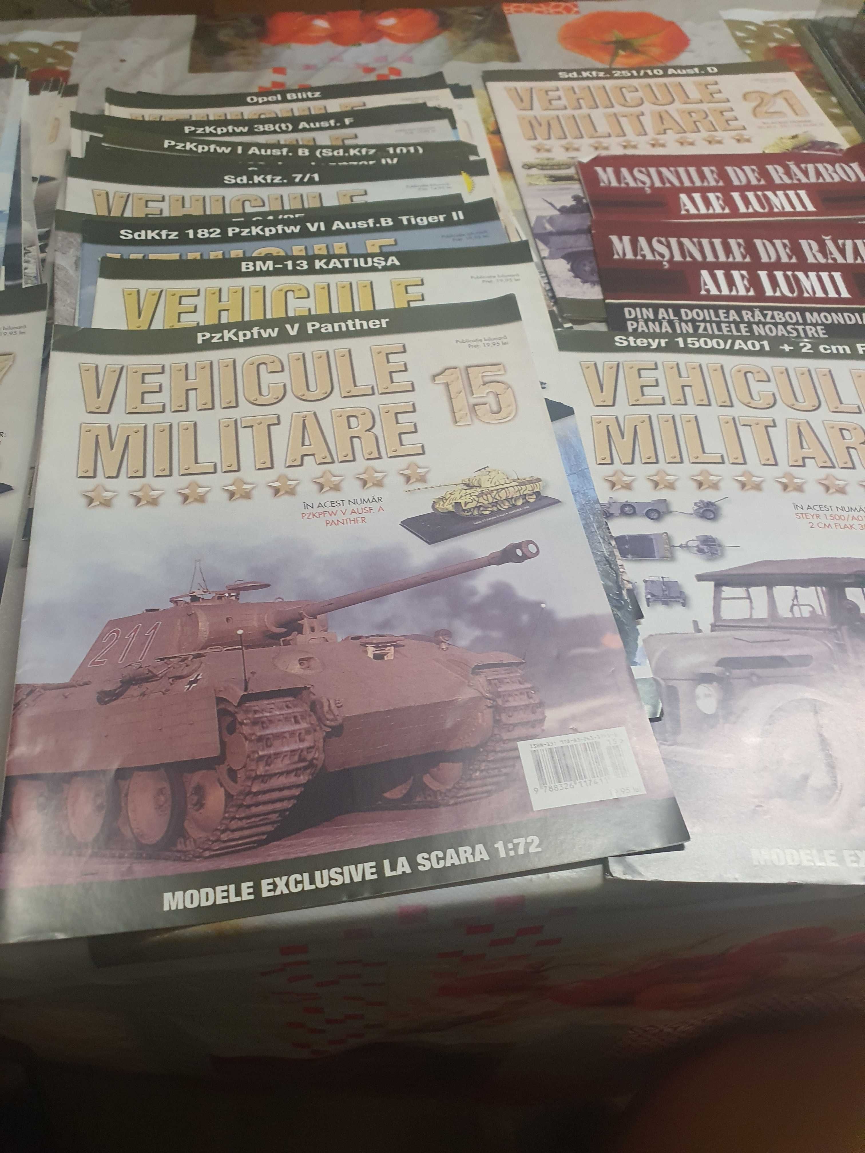 Vand colectie personala machete vehicule militare scara 1/72.
