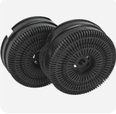 set de doua filtre carbon pentru hota telescopica whirpool