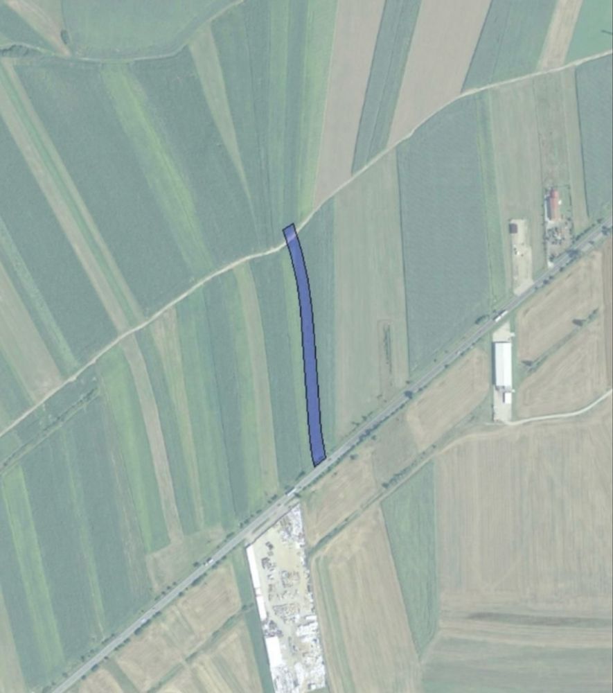 Teren Nojorid Leș DN 79 ORADEA ARAD intravilan industrial