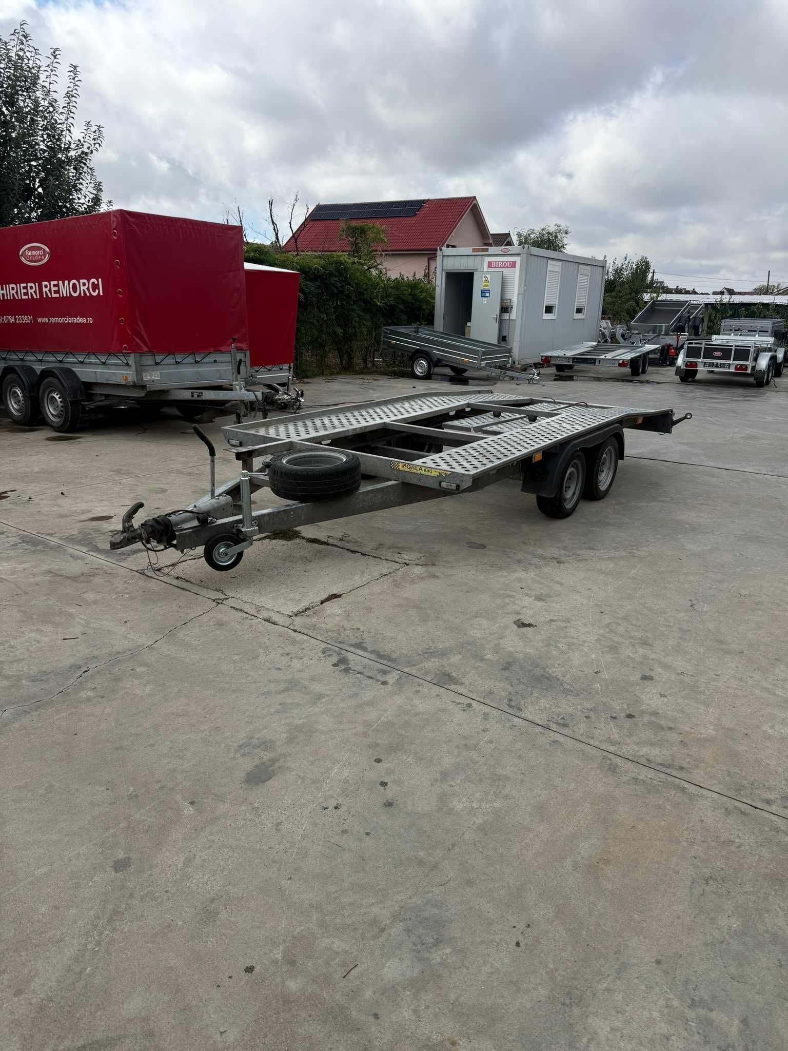Trailer Platforma auto Gala Taurus 4m 2000kg an 12.2023