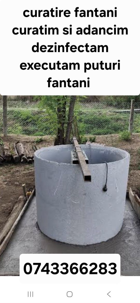 Curatat fantana bihor