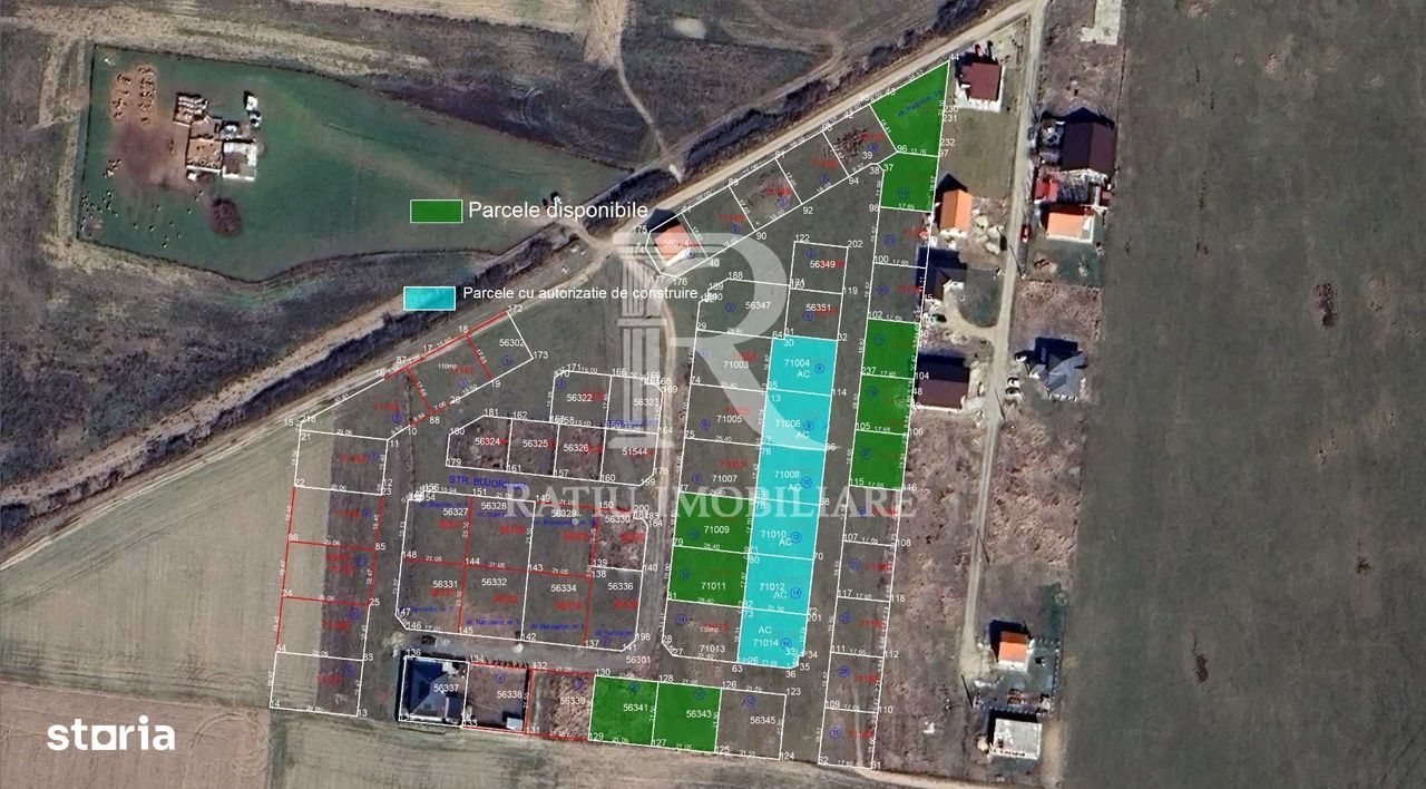 Terenuri intravilane 327–499 m² | Les | Nojorid