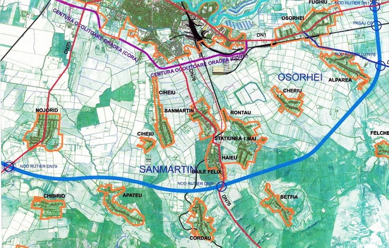 Drum nou! Comunele Sânmartin şi Nojorid vor să îşi construiască propriul drum de legătură