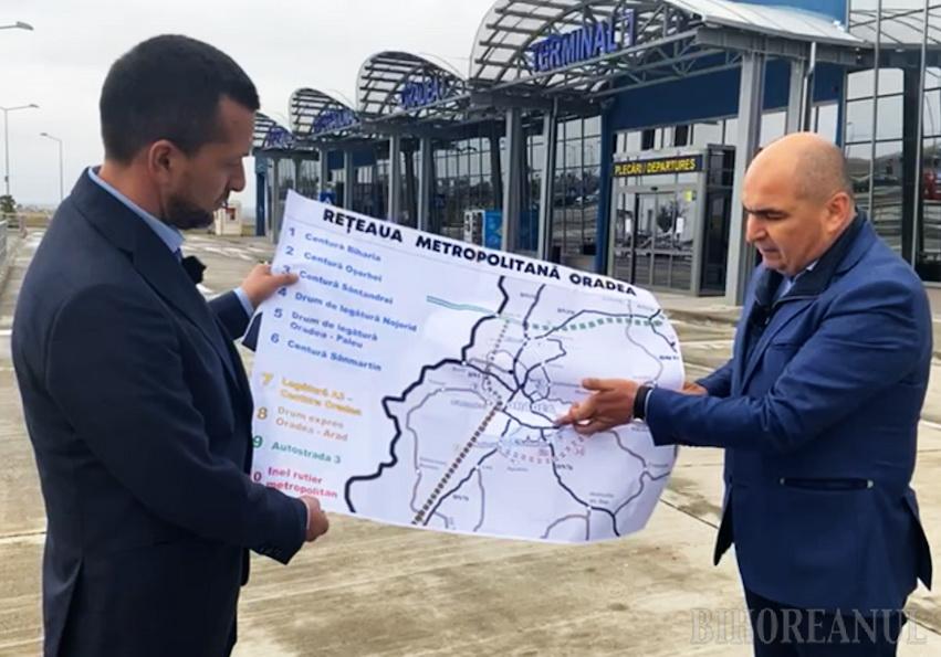 Un nou megaproiect anunțat de Bolojan: Oradea va avea un inel rutier metropolitan de 20 kilometri, care va ocoli orașul și comunele Oșorhei, Sânmartin și Nojorid