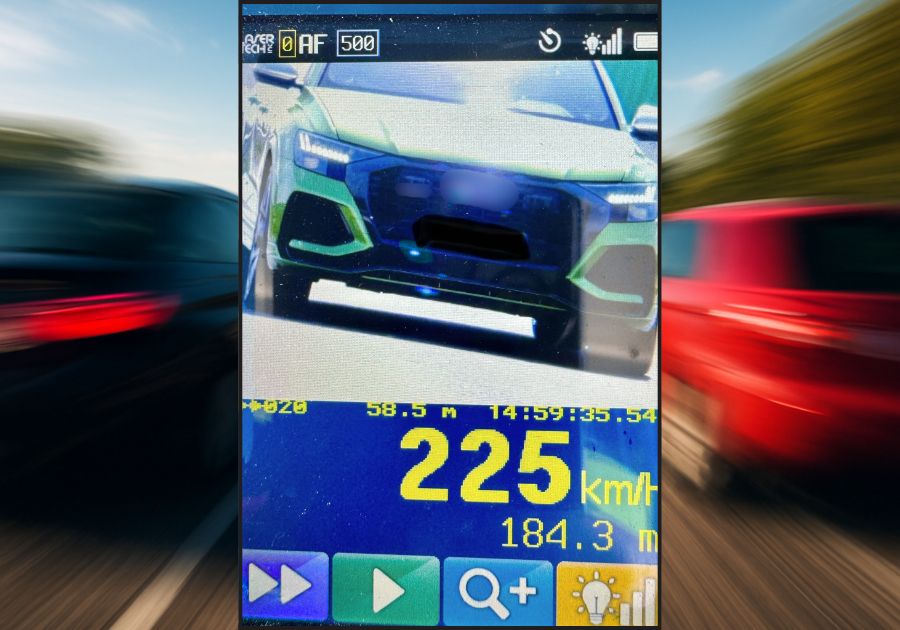 225 km/h pe DEx16! Tânăr din Nojorid, lăsat fără permis după o cursă nebună